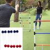 6Pcs Golf Tossing Ball Replacement Outdoor Lawn Yard Golf Throwing Ball Hard Golf Training Ball for Ladders Toss Game