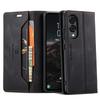 For Samsung Galaxy S25 Edge Wallet Case AUTSPACE A01 Leather Stand Cover with RFID Blocking Card Holder