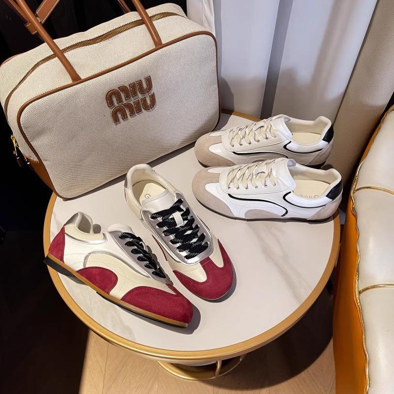 Color Matching Versatile Inner Height Increase Moral Training Shoes Women's 2025 Spring New Soft-soled Sports Forrest Gump Shoes Casual Light Board