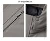Men's Hooded Down Jacket with Removable Liner, 3-in-1 Design for Middle-Aged and Elderly.
