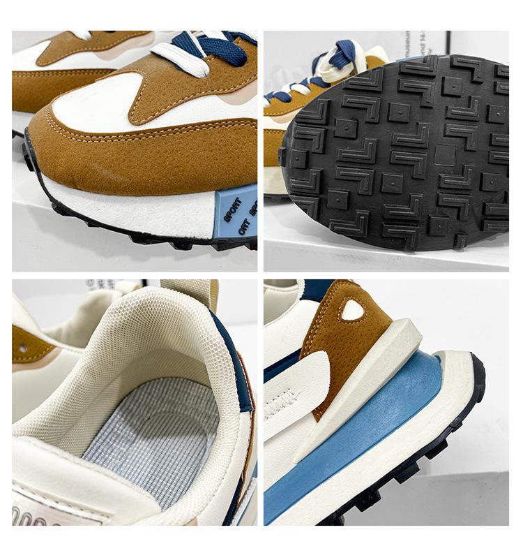 Spring 2024 New Men's Sports Leisure Running Shoes Hot Male Sneakers Walking Shoes Fashion Color Matching