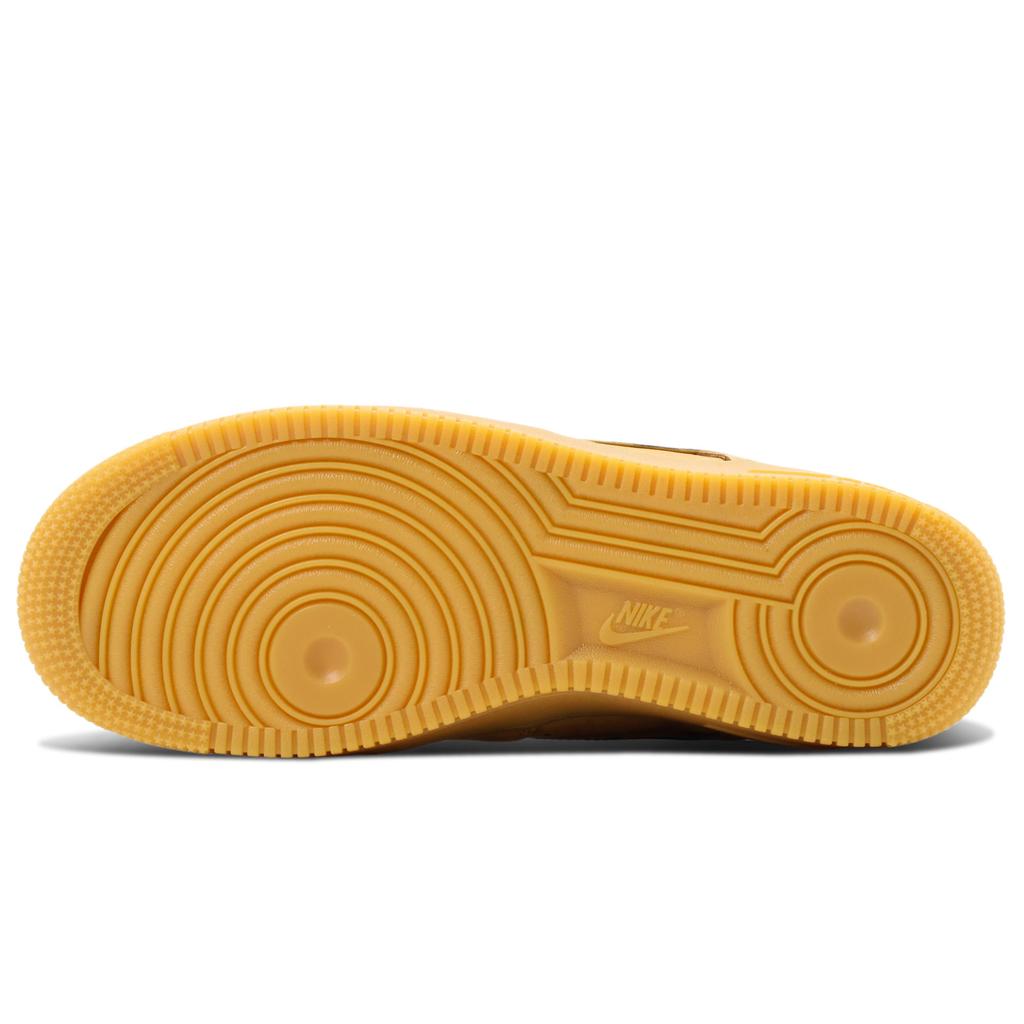 Nike Air Force Cow Leather Low top Skateboard Shoes Unisex Wheat CJ9179-200(Team2092-)