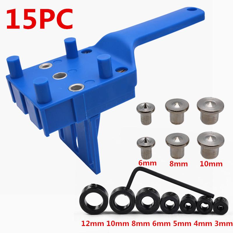 Wood Board Drilling Locator Tool for Dowel Jointing