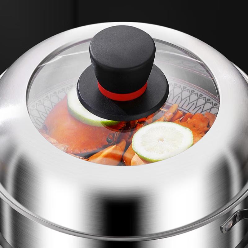 ZISIZ Stainless Steel Soup Pot