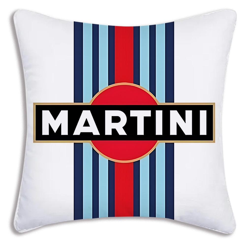 Racing For M-Martinis Pillow Covers Cartoon Sofa Decorative Home Double-sided Printing Short Plush Cute Cushion Cover