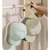 3pcs Versatile Round Storage Hook for Hats Ties Scarves Bags Dopamine Plastic Multi-Purpose Storage Rack  for Hats Scarves Belts