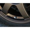 MONSTER SPORT Luftventilkapsler Sett med Universalt for Biler og Maskinert Aluminium med Anodisert Tønneform og Rillet [Lys Gunmetal] 4, Motorsykler,
