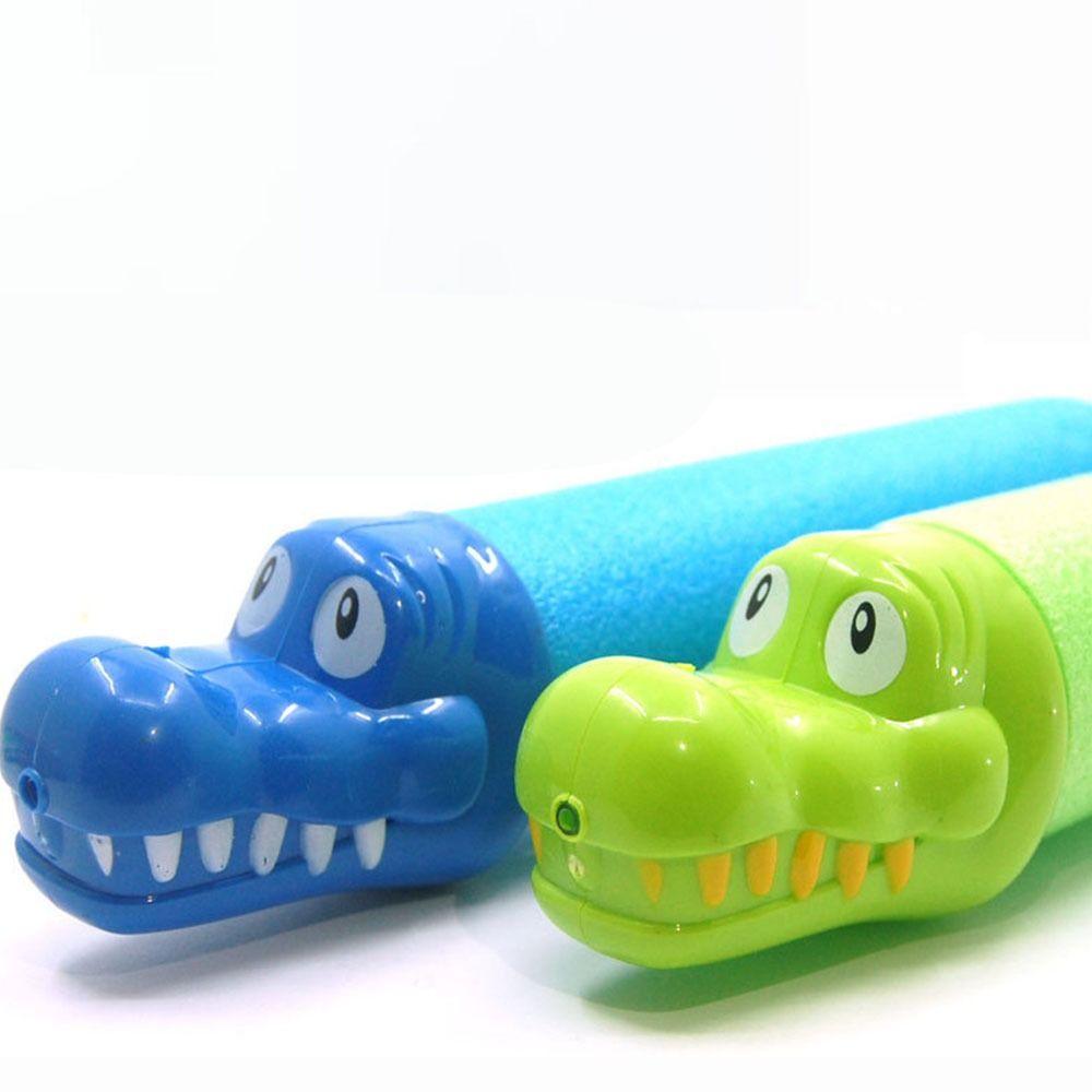 Animal Summer Animal Head Water Guns Blue/green Shark Crocodile Squirter Funny   Kids Toys