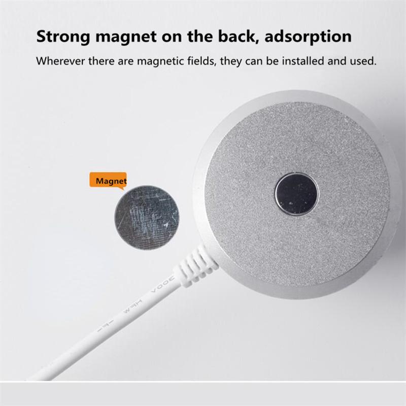 5W Mini USB LED Blub 1.5m Cablu USB Lămpi de citire pentru cărți cu comutator Lampă cu magnet pentru dormitor pentru copii Lampă de birou