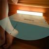 New LED Intelligent Wireless Long Strip Body Sensor Lighting Bedroom Night Light USB Charging Electromagnetic Suction Cabinet Li