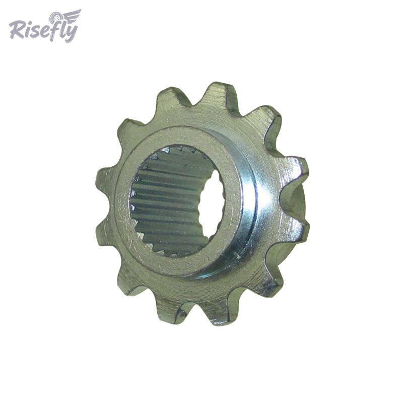 Engrenagem do Motor de Partida Risefly 12 Dentes Para Motor 50 cc 110 cc 125cc Modelo de ATV Pit Bikes