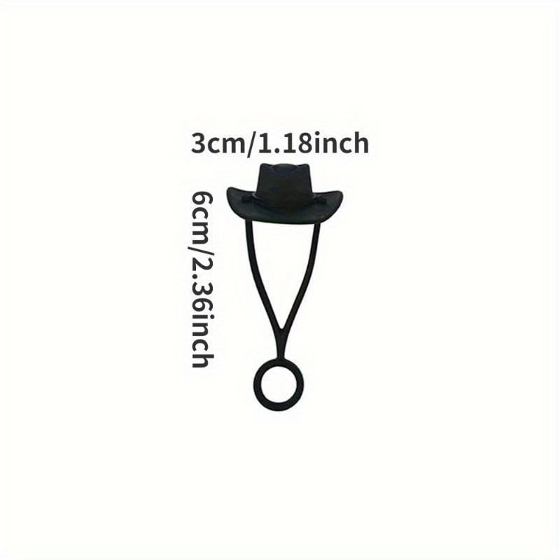 1pc  Reusable Silicone Cowboy Hat Straw Hat - Dustproof, Easy To Clean, Durable, Soft, and Flexible Material