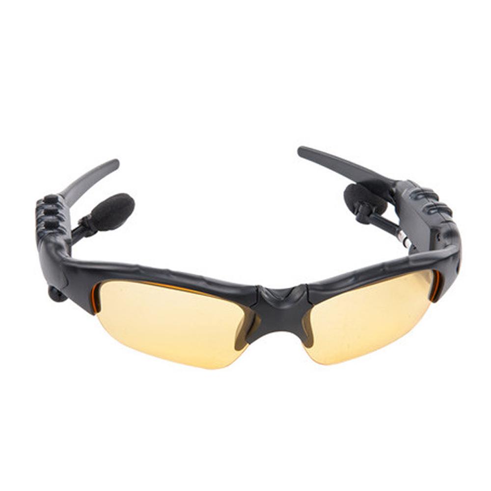 Bluetooth Hiking Eyewear Stereo Earphones UV-Protection Sunglasses for Driving Cycling Sports Noise Reduction Headphones