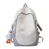 Schoolbag schoolbag female ins Korean version of junior high school student Mori contrasting color backpack college student couple backpack Japanese 