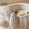 Dog Shaped Trinket Dish Poodle Storage Organizer, 3D Print Decorative Ornament, Plastic Container White for Small Objects And Jewelry Printed