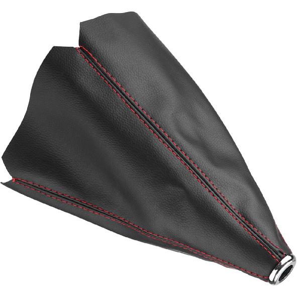 Zerone Shifter Boot, Universal PU Leather Shift Boot Retainer Stick Shift Gear Shifter Boot Gear Gaiter Cover Fit for Most Manual Cars