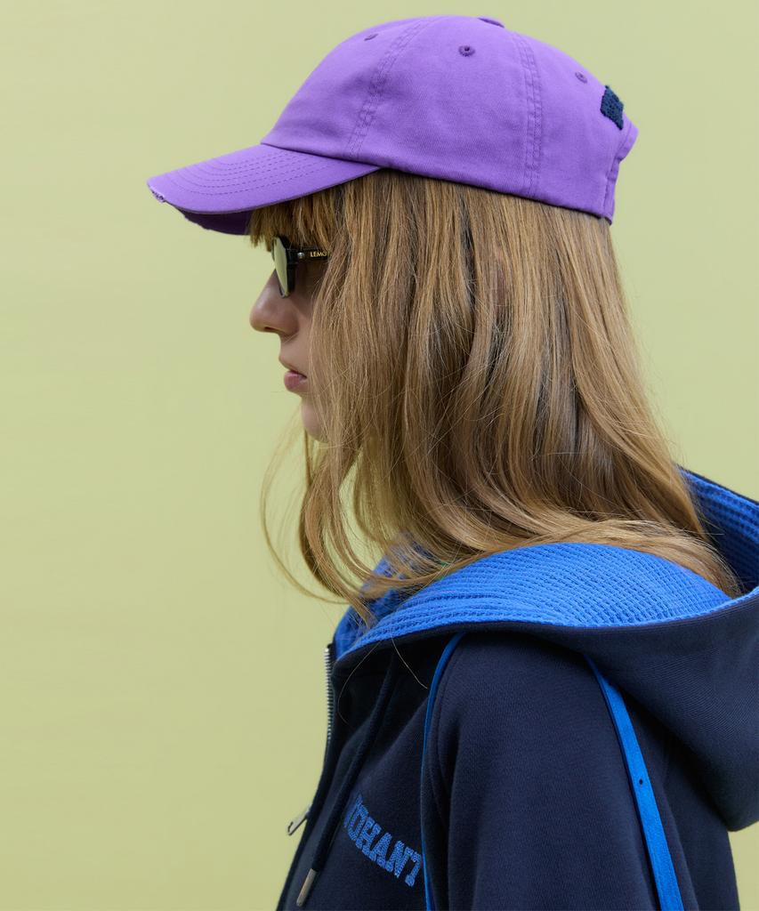 NOHANT Back Pixel Logo Ball Cap Purple