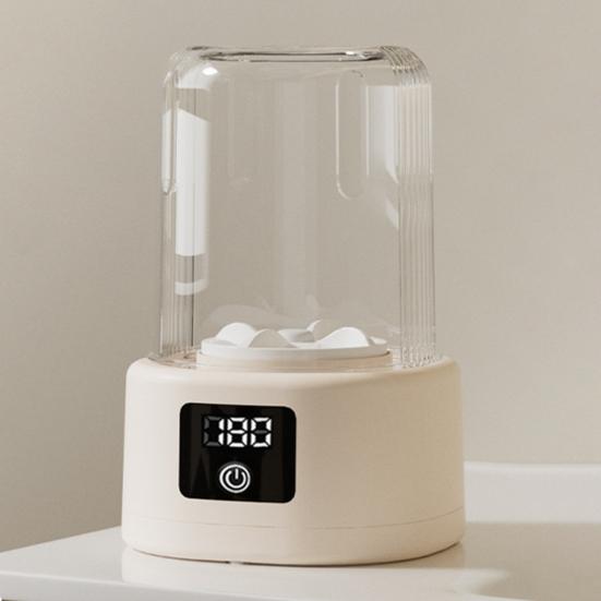 Portable Mini Washing Machine User-Friendly Rechargeable Automatic Baby Clothes Underwear Travel Laundry Machine