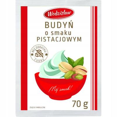 Pistachio-flavored Pudding with No Added Sugar, Vitally Food BIO, 70g
