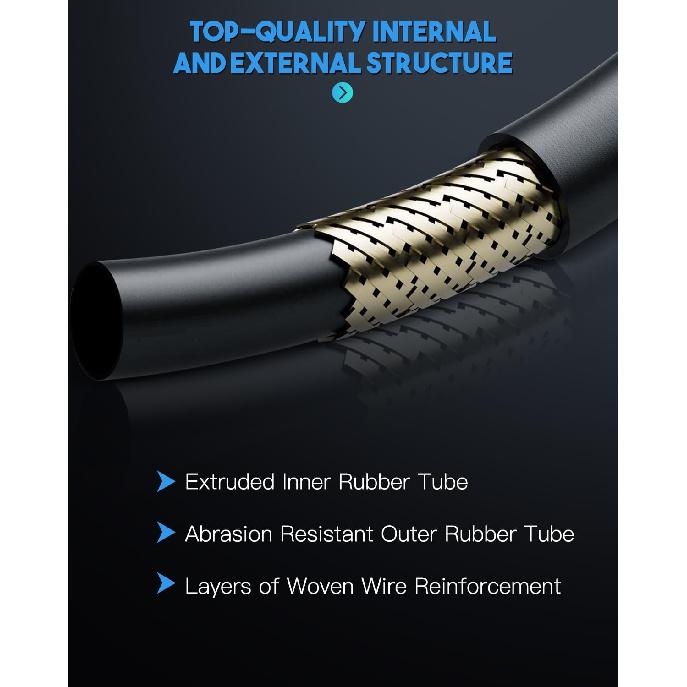 ECCPP A/C Discharge Line Hose Assembly Compressor to Condenser 2002-2006 for Honda CR-V 2.4L