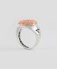 Nonenon Donut Rng Silver925(18K Rosegold Plated)
