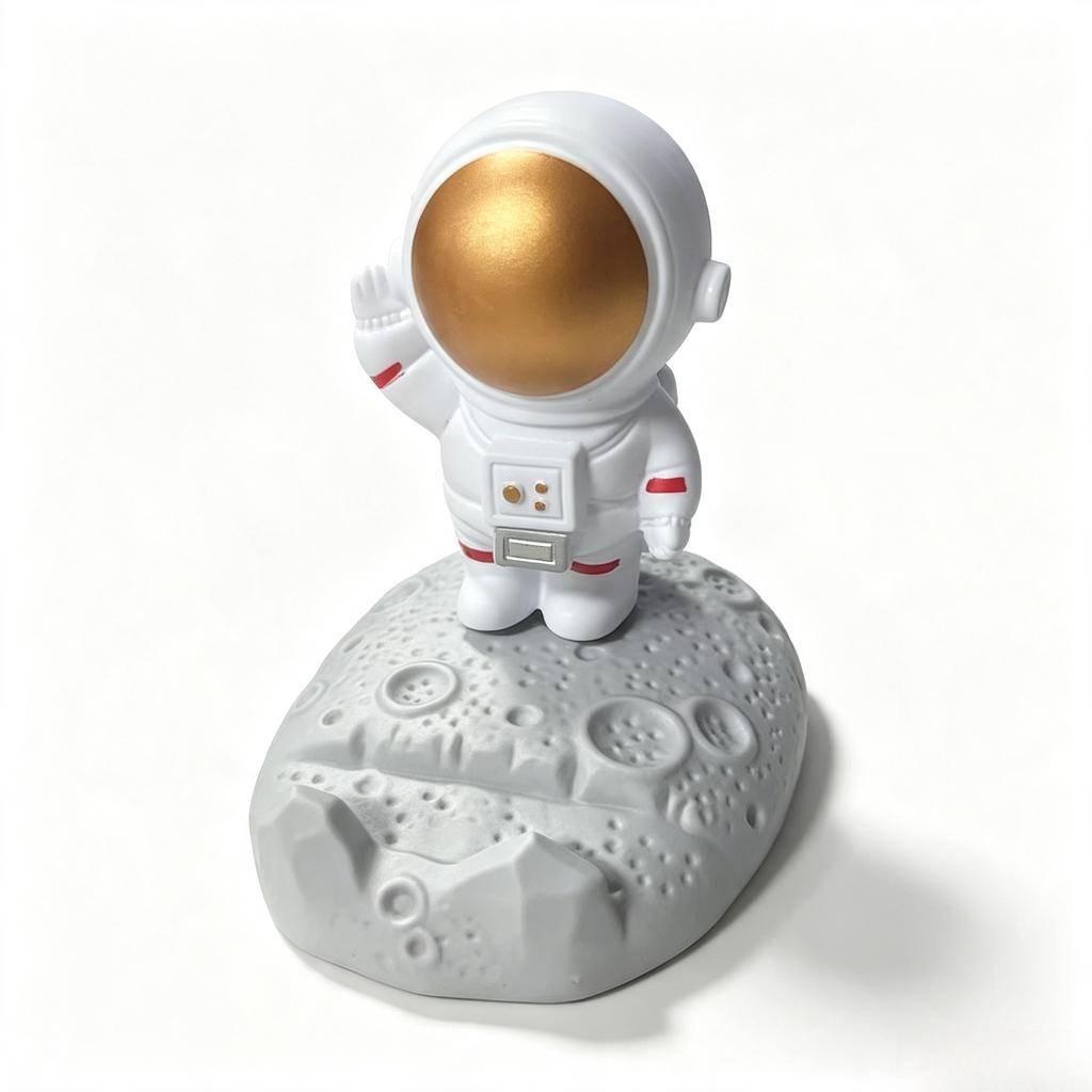 Spaceman Desktop Craft Ornament Creative Astronaut Phone Stand Universal Mobile Holder Table Decor Gift