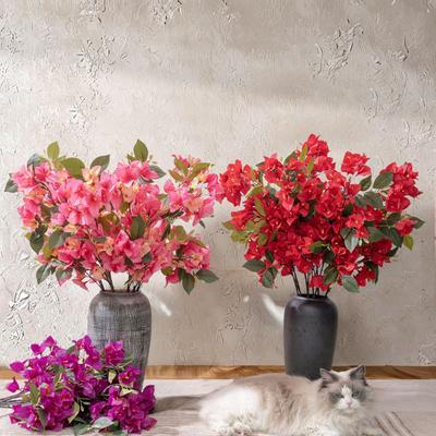 Moonlight Diary Bougainvillea Artificial Flowers - Home Decoration Wedding Bouquet Fake Rose Flower Wall