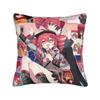 Teto Kasane Chibi Cartoon Anime Pillow Case  Morden Pillow Cover Graphic Pillowcases For Sofa Bedroom Home Decor