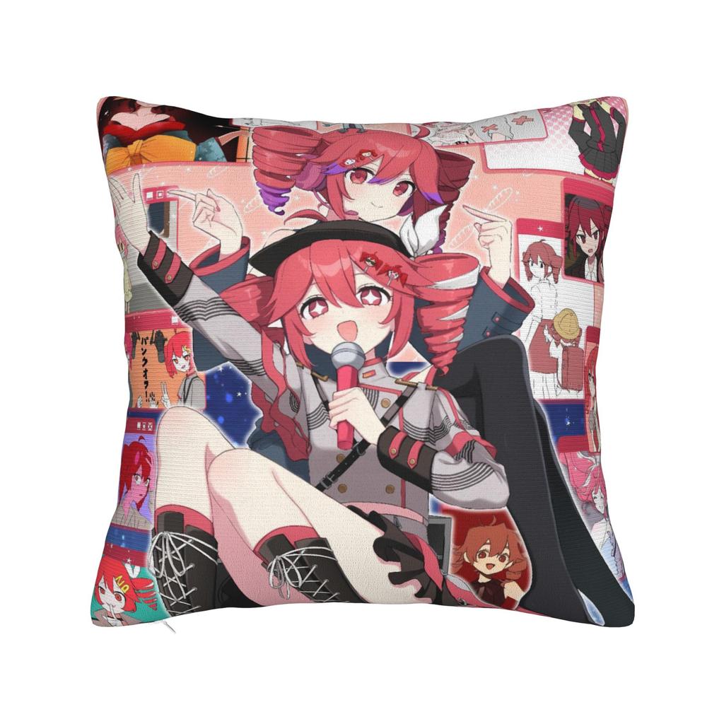 Teto Kasane Chibi Cartoon Anime Pillow Case Morden Pillow Cover Graphic Pillowcases For Sofa Bedroom Home Decor