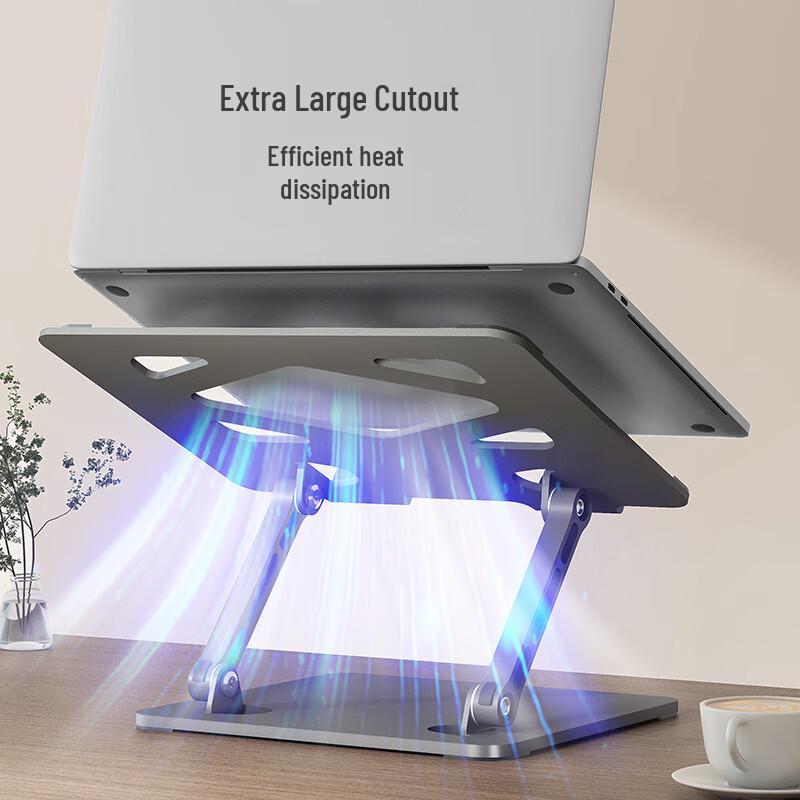 ATSCORE Ergonomic Carbon Steel Laptop Stand