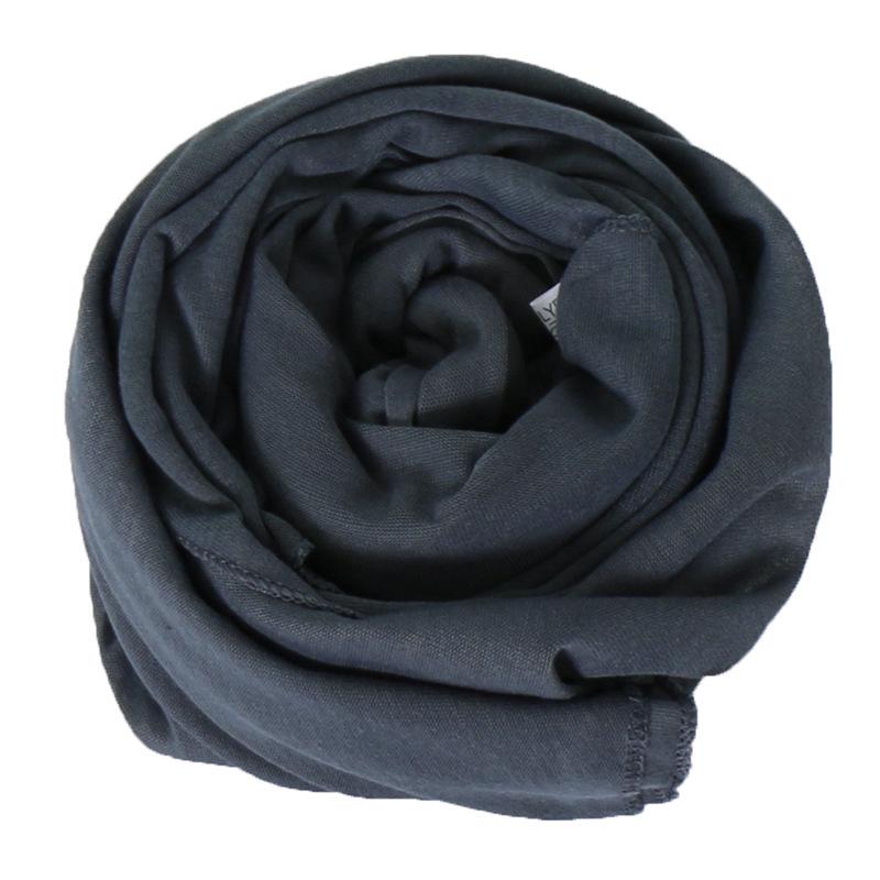 Muslim Hijab Jersey Scarf Soft Solid Shawl Headscarf Foulard Femme Musulman Islam Clothing Arab Wrap Head Scarves Hoofddoek