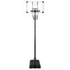 3107833 vidaXL Support de basket-ball Transparent 280-350 cm Polycarbonate