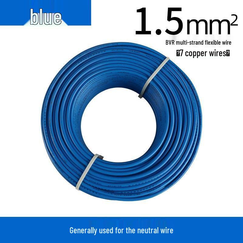 Flame Retardant BVR Stranded Wire: 1.5/2.5/4/6/10 sq mm for Home Decor