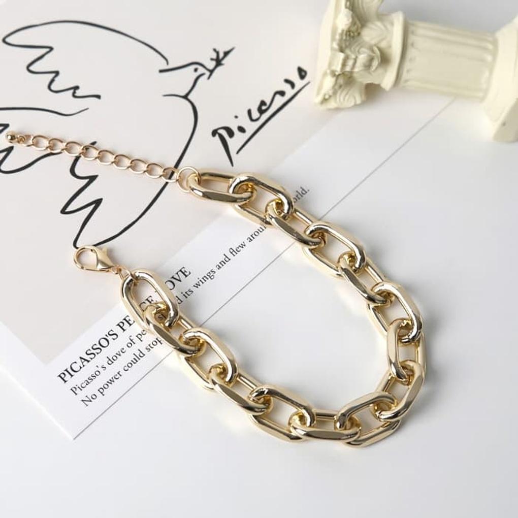 

Women s Bracelet Anklet Chain Daily Gold Thick Single Row gold
