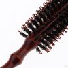 Dryer & Curling Roll Styling Hairbrush with Wood Handle Used While Blow Drying, /Snag/Frizz ,