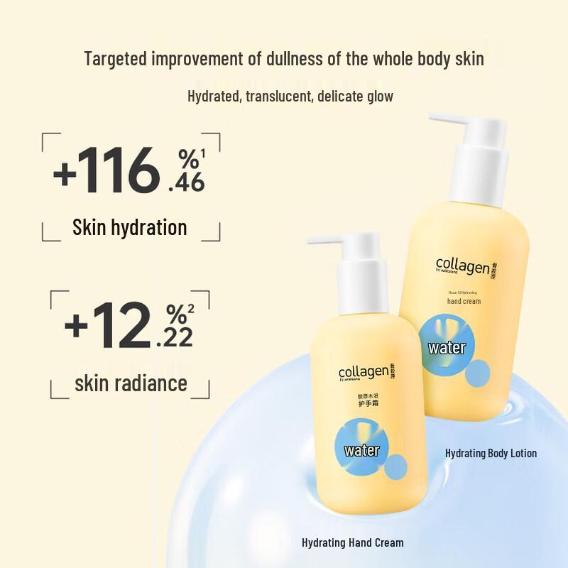 Watsons Collagen Hydrating Hand & Body Care Set