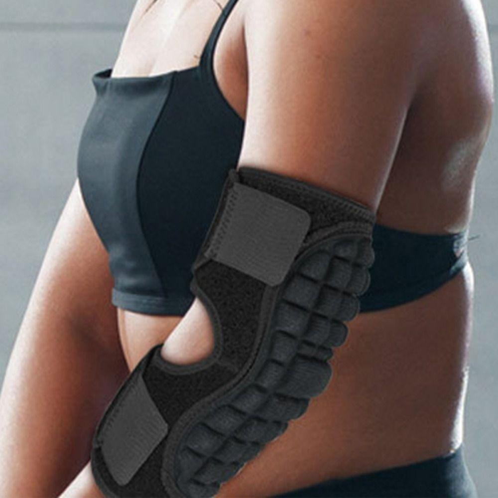 Wear-resistant Compression Elbow Support Pads Nylon Breathable Arm Pad  Sports Fitness Cycling