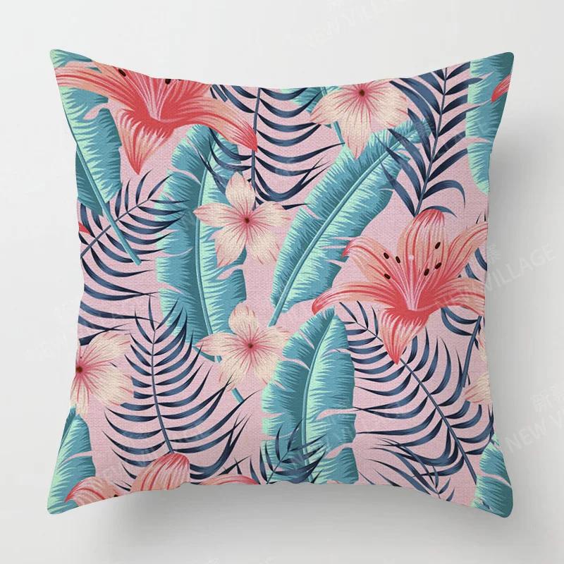Heimdeko Bunte Blumenmuster Kissenbezüge Für Zuhause Muster Kissenbezug Geeignet Für Sofa Schlafzimmer Auto Kissenbezug