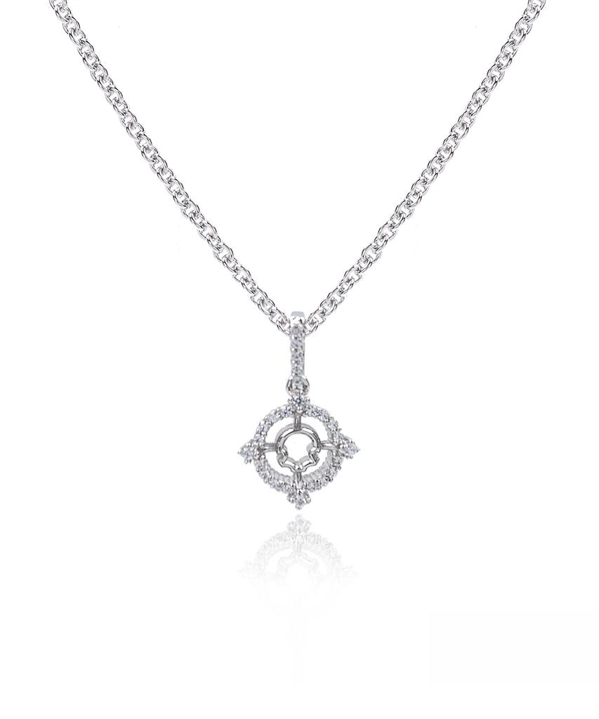 G_Rade Small 4Way Compass Necklace