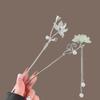 Elegant Ancient-Style Flower Hairpin - Modern High-End Chinese Hanfu Hair Accessory.