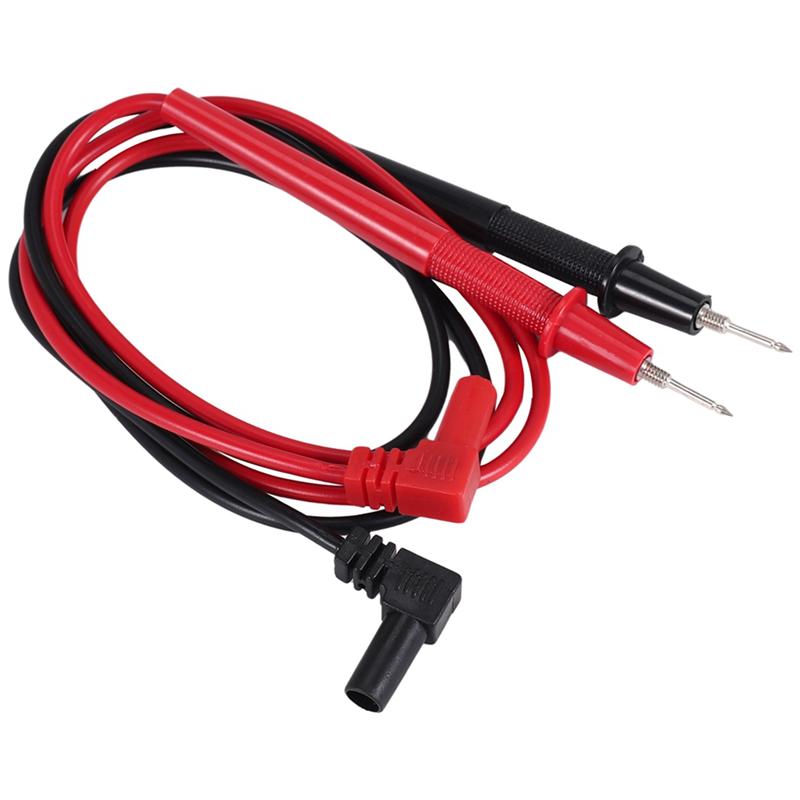 A72U 1000V Banana Plugs Detachable Tip Multimeter Probe Test Lead Black Red 5 Pair