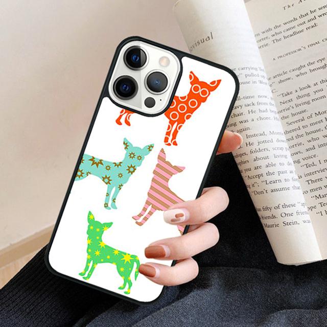 Chihuahua Cute Dog Puppy Phone Case Back Cover for iPhone 17 Air 16 15 14 13 11 12 Pro Max Plus Fundas Coque