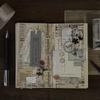 Yoofun 300cm Washi Tape Vintage Map Ticket Bill Coupon Masking Tape for Collage Junk Journal Scrapbooking Planner DIY