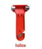 Portable Car Safety Hammer & Rope Cutter: 2-in-1 Emergency Tool for Window Breaking and Escape.