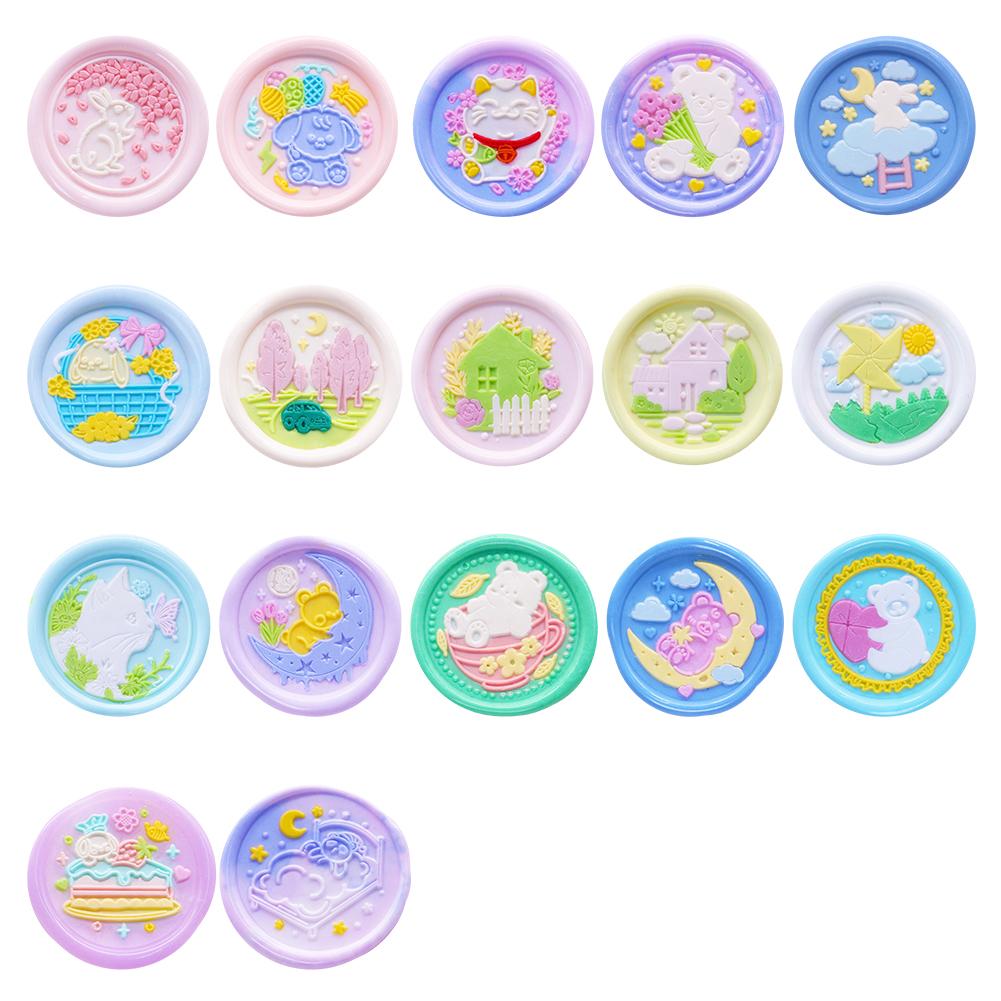 Animal Series Copper Head DIY Manual Account Enamel Copper Head for Wedding Card