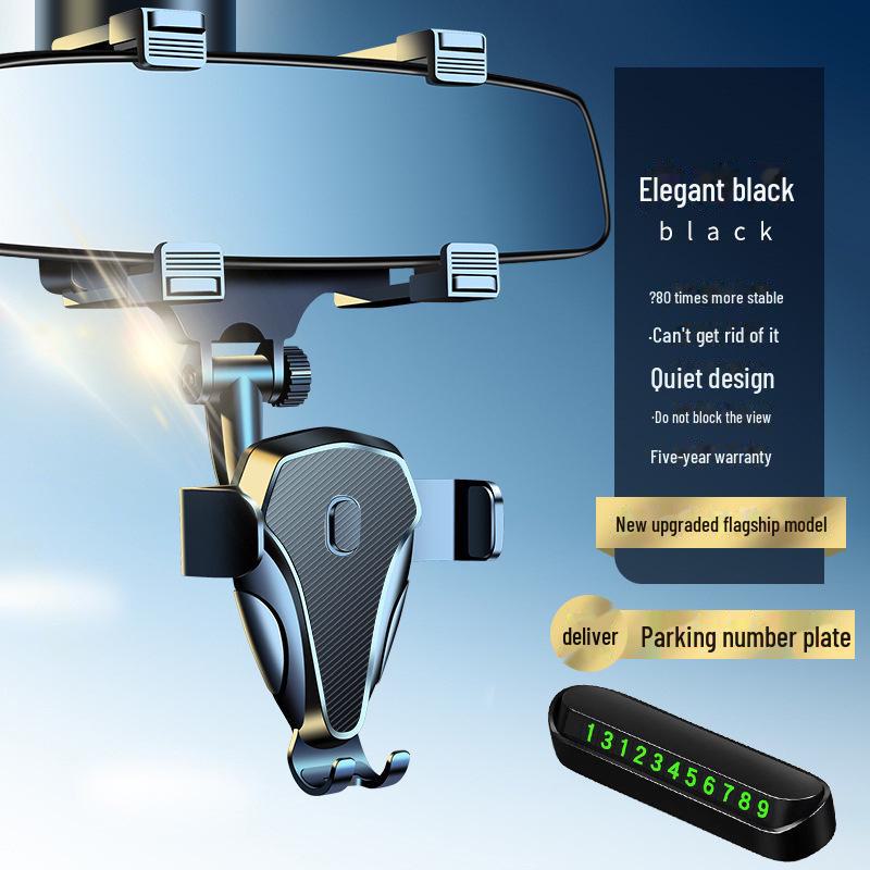 2025 Rearview Mirror Car Phone Holder with Navigation Support