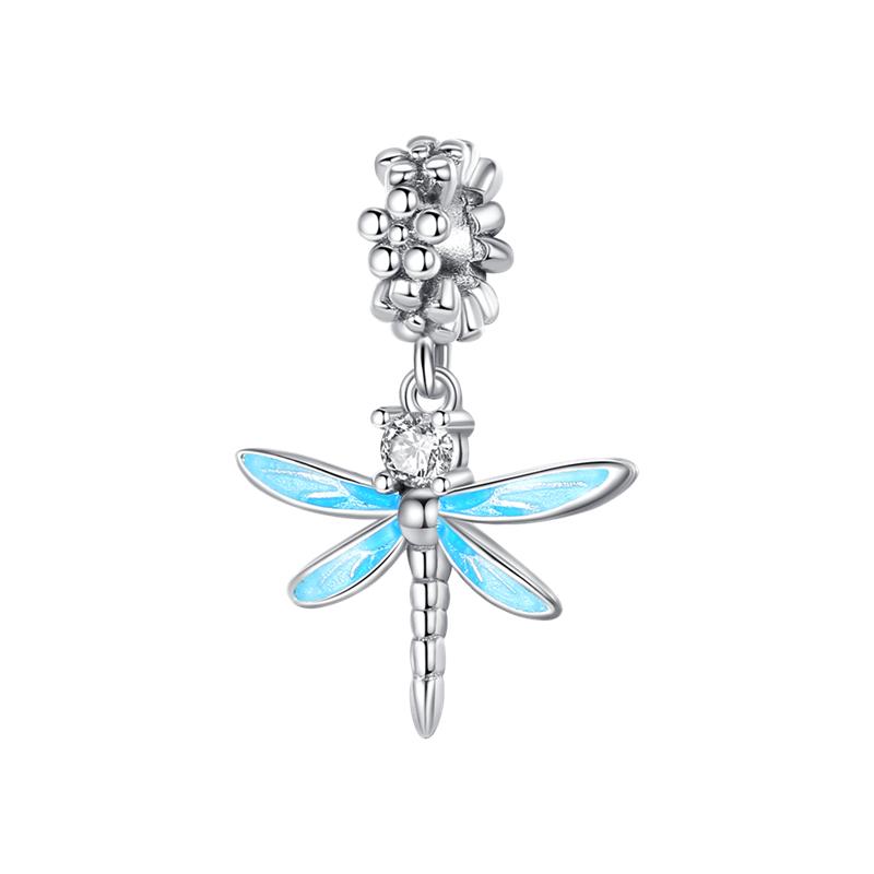 Kupfer Einhorn Fee Insekt Blume Perlen Anhänger Passend Kompatibel Mit Pandora Authentischen Armbändern DIY Schmuck Geburtstagsgeschenk Jubiläum