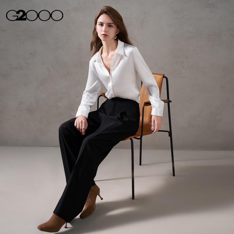 G2000 Women's Multi-Stretch Straight Leg Casual Pants