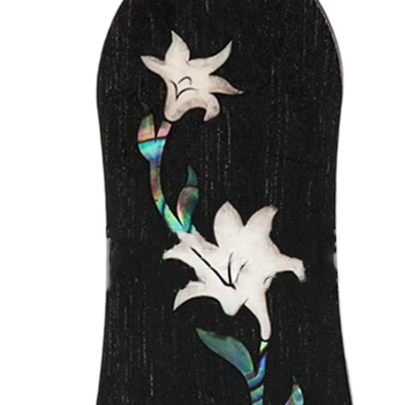 Bell Shape Trusses Rod Cover Plate with Screws 2 Holes Decorative Protection Case Electric Guitar Trusses Rod Cover