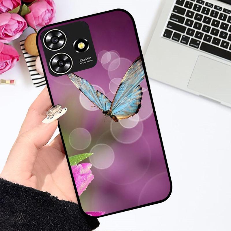 Etui Dla ZTE Blade V50 Smart Uroczy Astronauta Modne Odporne Na Wstrząsy Miękki Zderzak Dla ZTE V50 Wzór 4G Etui Dla ZTE Axon 50 Lite